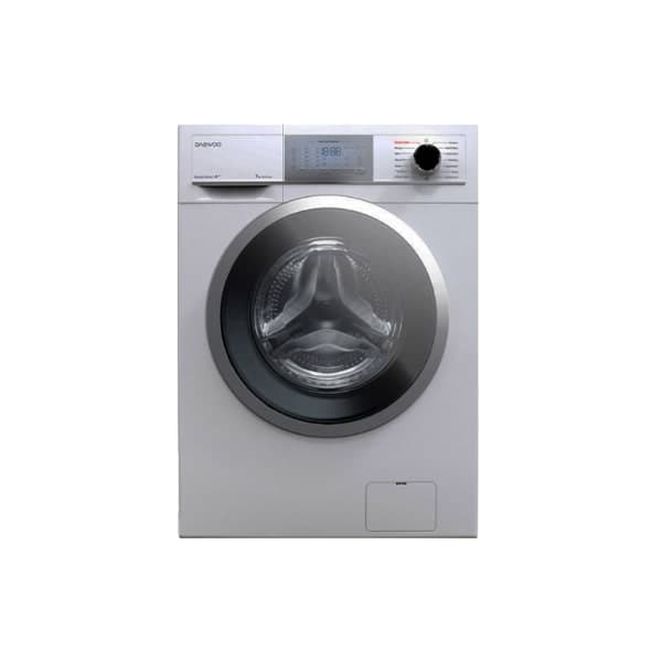 ماشین لباسشویی دوو مدل DWK-8102 ظرفیت 8 کیلوگرم سیلور