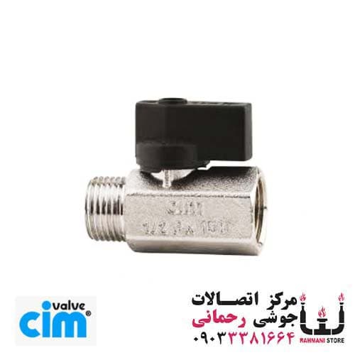 شیر مینی والو روپیچ توپیچ 1/2″ سیم ایتالیا