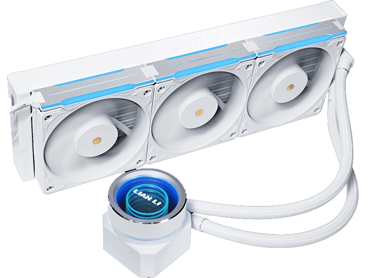 خنک کننده مایع لیان لی GA II PERFORMANCE 360 سفید