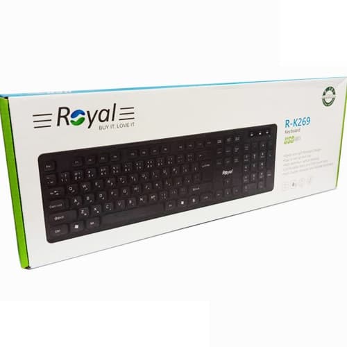 کیبورد سیمدار Royal K269 — تصویر ۵