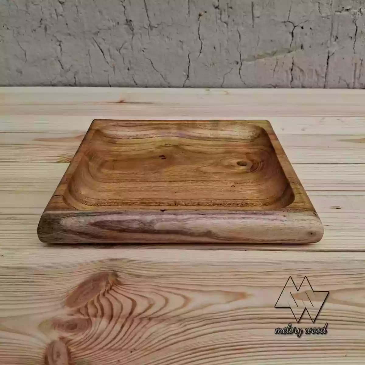 ظرف سرو چوبی کد d328 — تصویر ۷