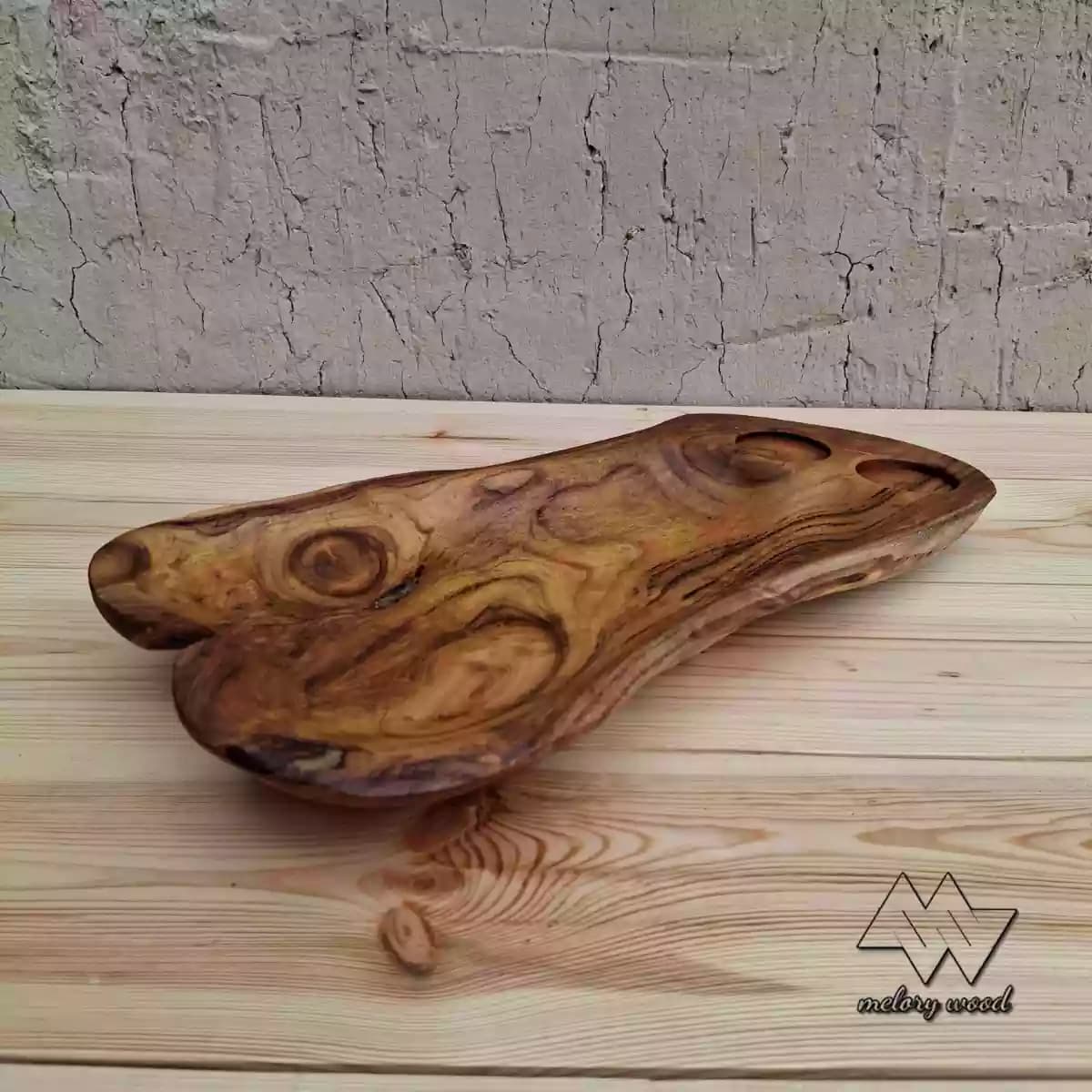 ظرف سرو چوبی کد d351 — تصویر ۹