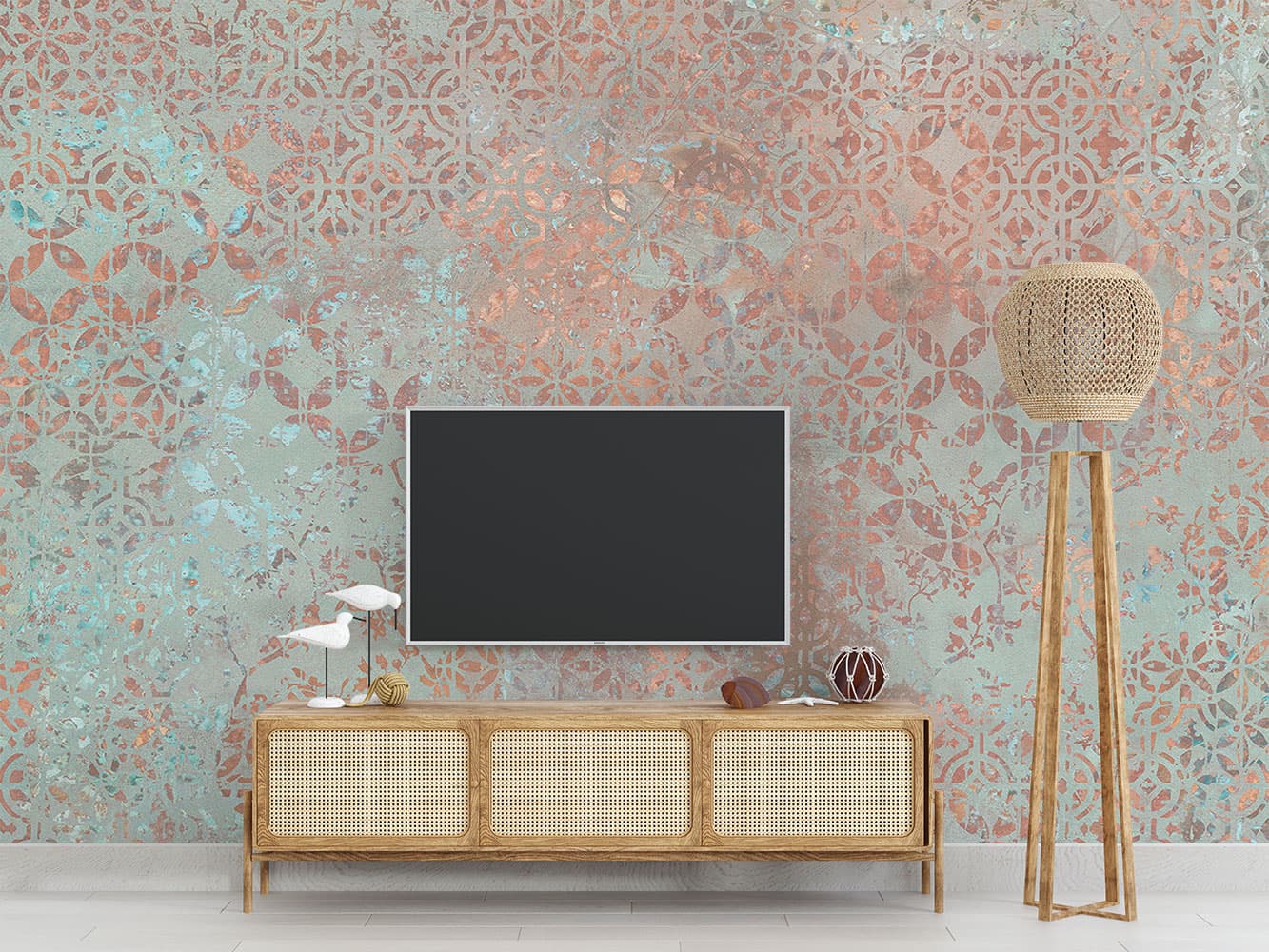 کاغذ دیواری مدل پتینه M12218600 — تصویر ۹