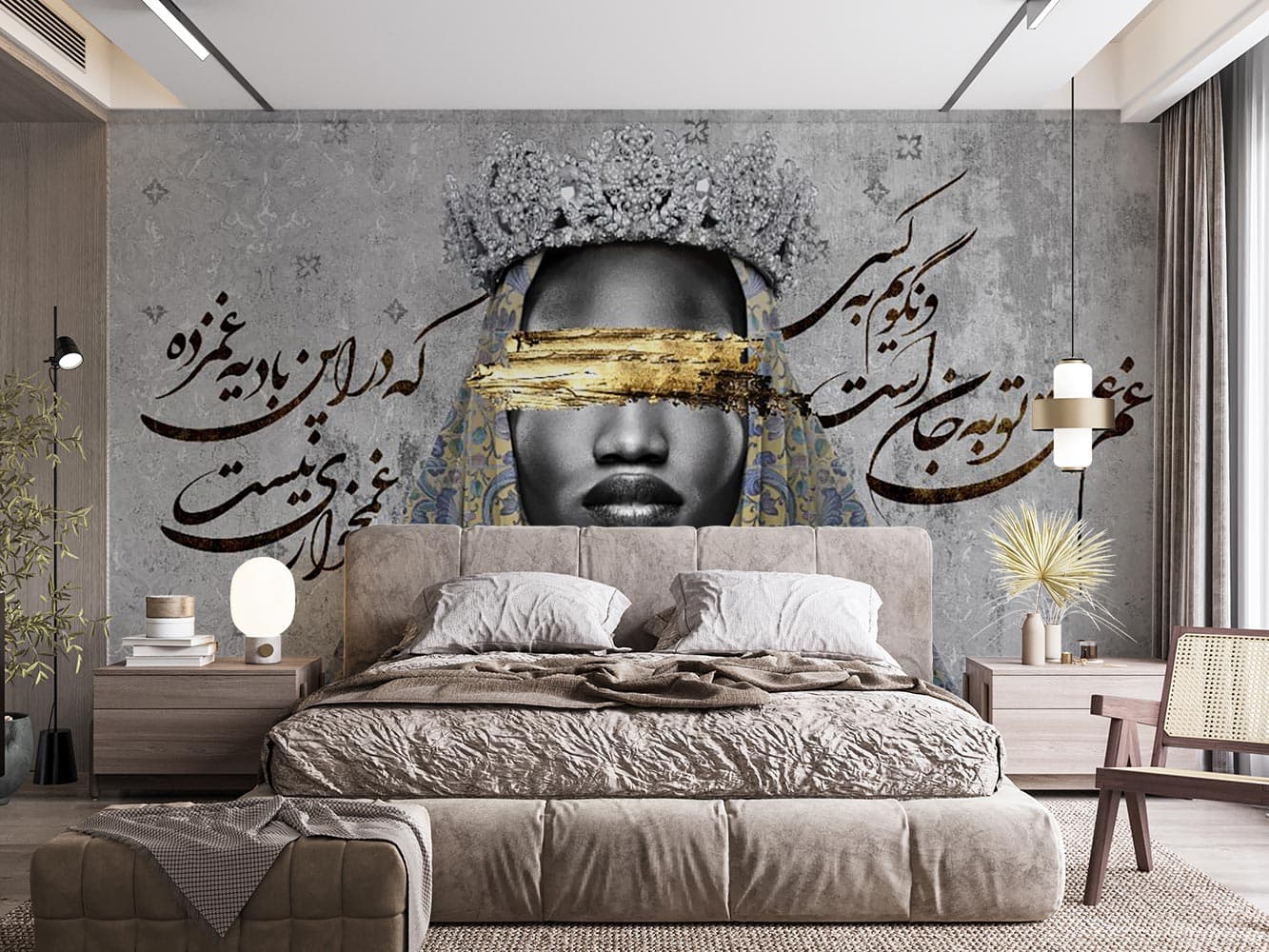 پوستر دیواری لاکچری چهره M13429300 — تصویر ۶