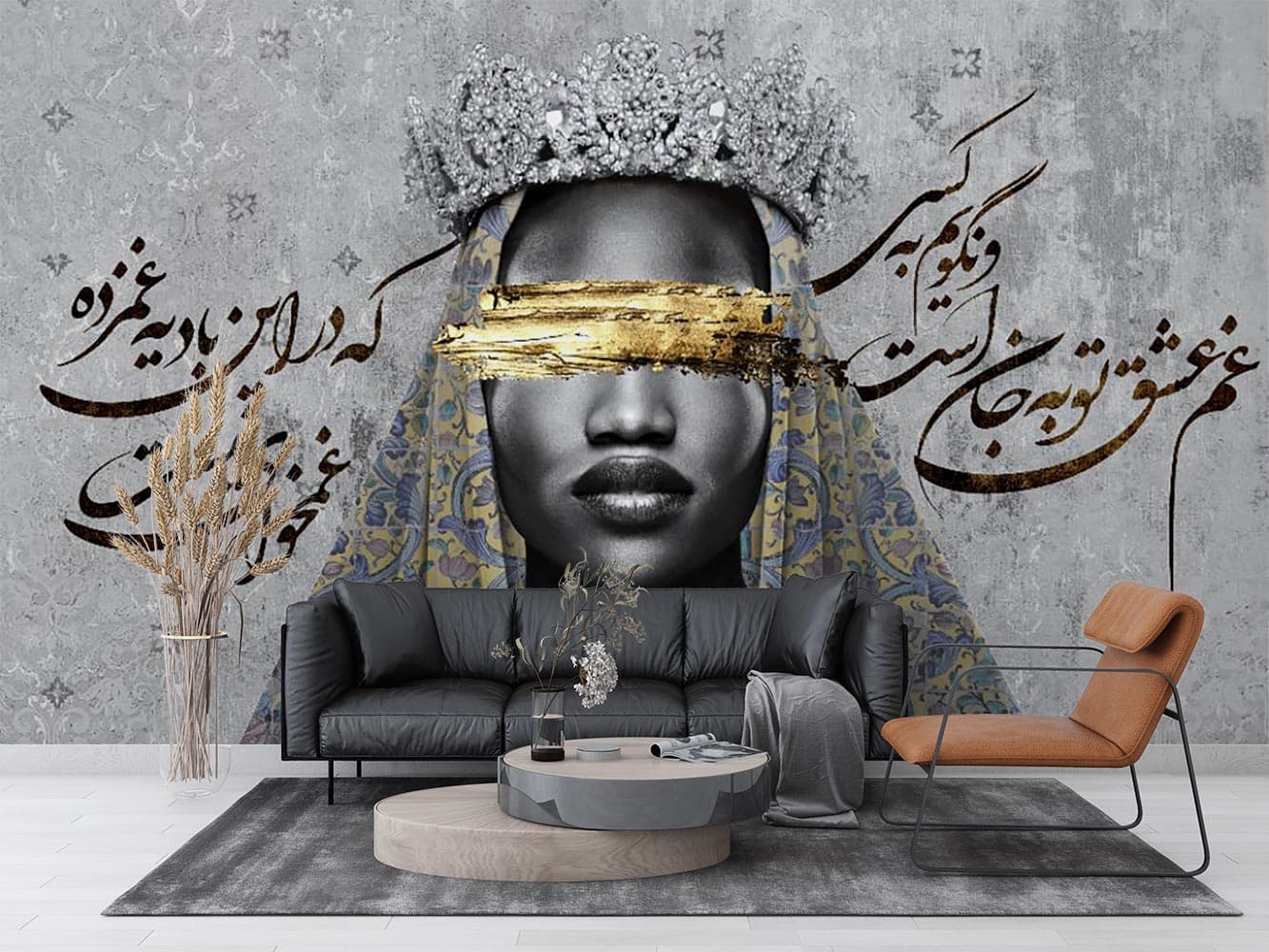پوستر دیواری لاکچری چهره M13429300 — تصویر ۲