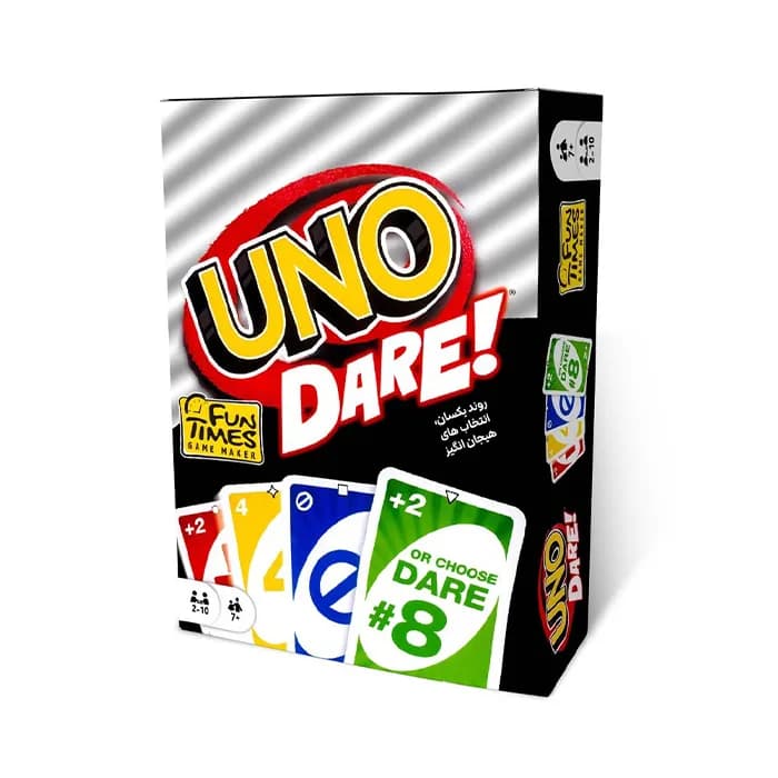 بازی اونو شهامت Uno Dare (بردگیم) — تصویر ۲