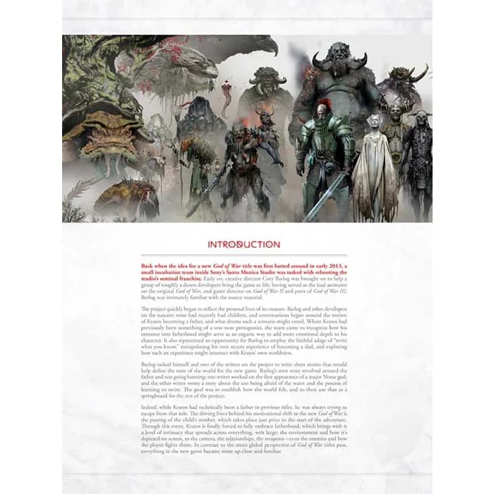 آرت بوک بازی گاد آف وار The Art of God of War — تصویر ۹
