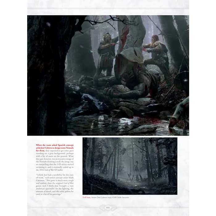 آرت بوک بازی گاد آف وار The Art of God of War — تصویر ۶