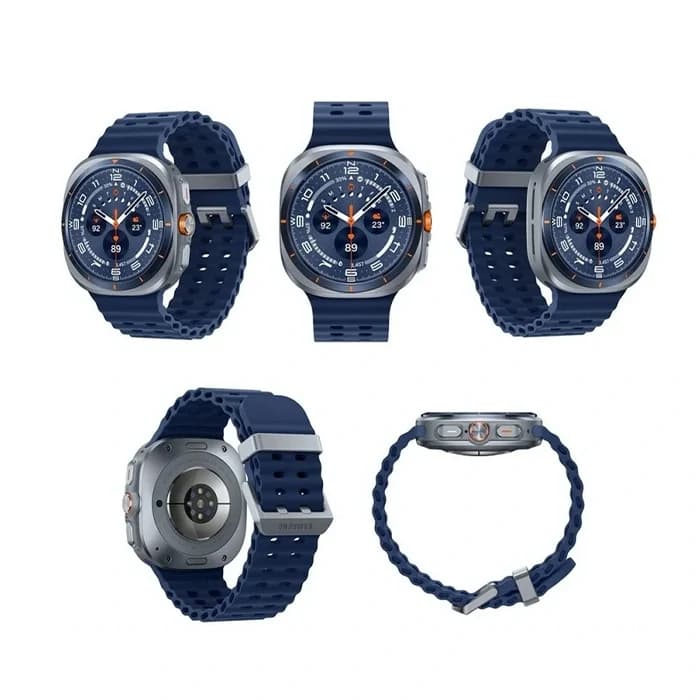 ساعت هوشمند سامسونگ مدل Galaxy Watch Ultra 2025 با بند مارین — تصویر ۵