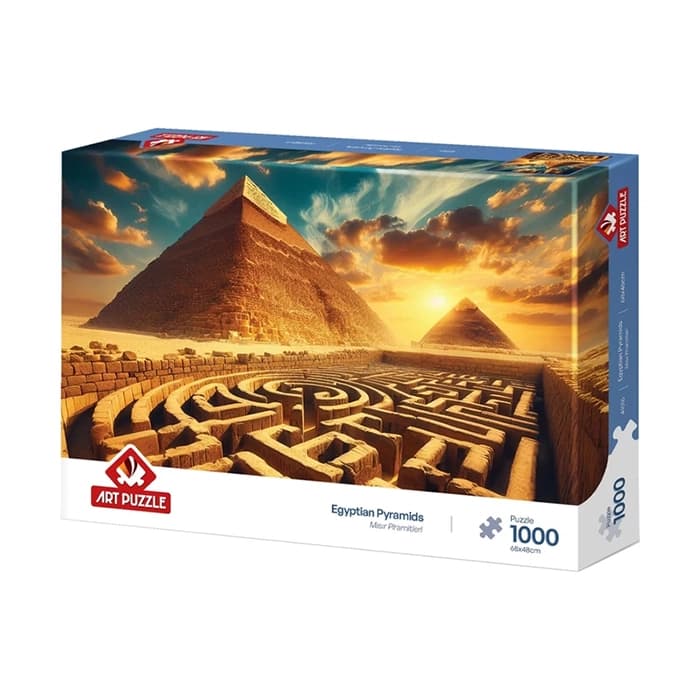 پازل 1000 تکه آرت پازل مدل Egyptian Pyramids — تصویر ۴