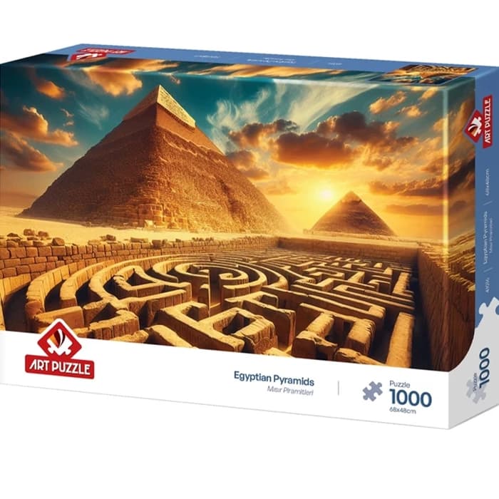 پازل 1000 تکه آرت پازل مدل Egyptian Pyramids — تصویر ۳