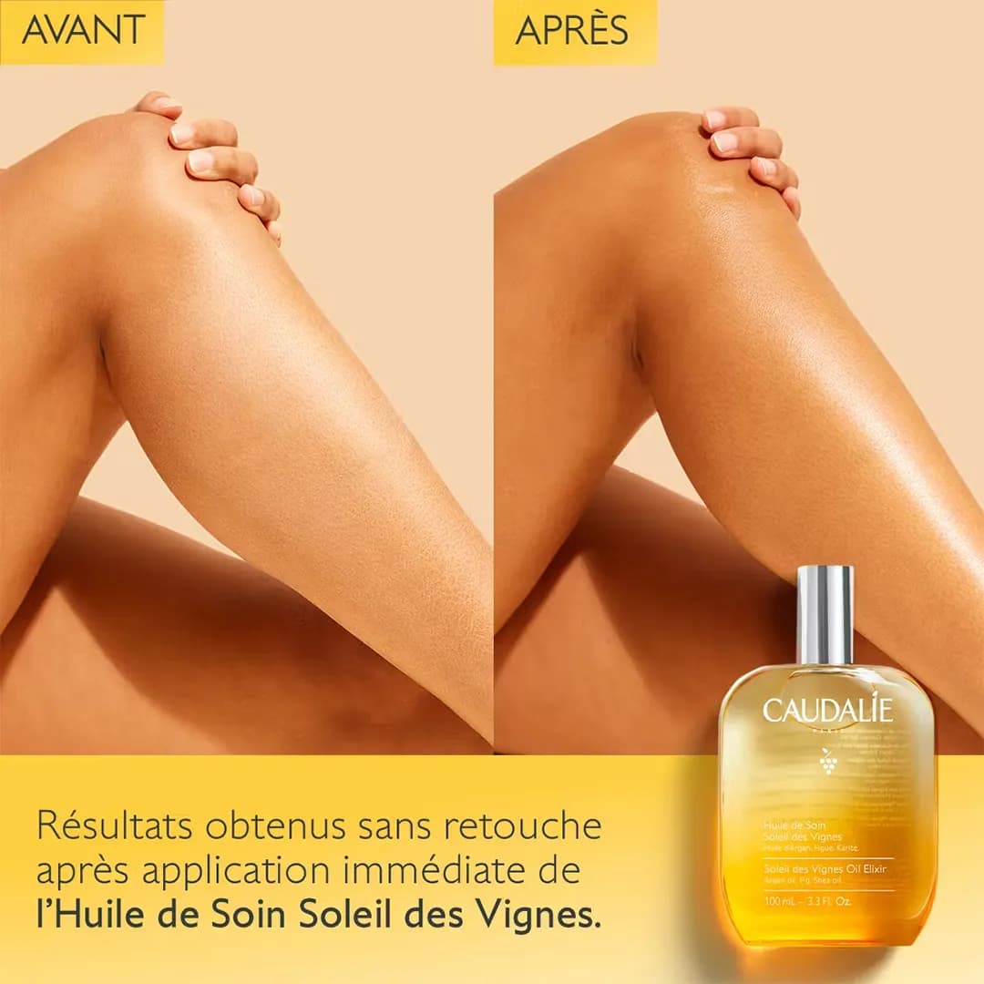 روغن مراقبتی چند منظوره پوست و مو کدلی Huile de Soin Soleil des Vignes حجم 100 میلی لیتری — تصویر ۶