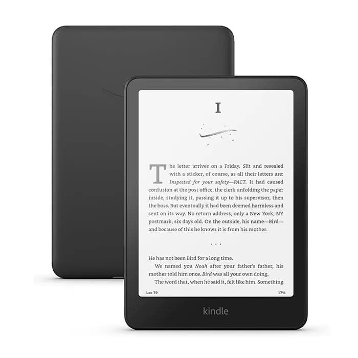 کتابخوان آمازون مدل Kindle PaperWhite 2024 رنگ مشکی 16GB – نسل 12