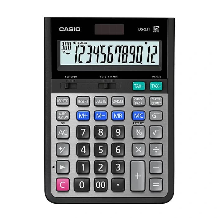 ماشین حساب کاسیو مدل DS-2JT