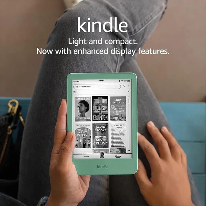 کتابخوان آمازون مدل All New Kindle E Reader نسل 11 – رنگ سبز — تصویر ۷
