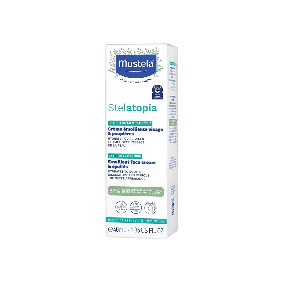کرم مرطوبکننده موستلا Stelatopia حجم 40 میلیلیتری — تصویر ۳