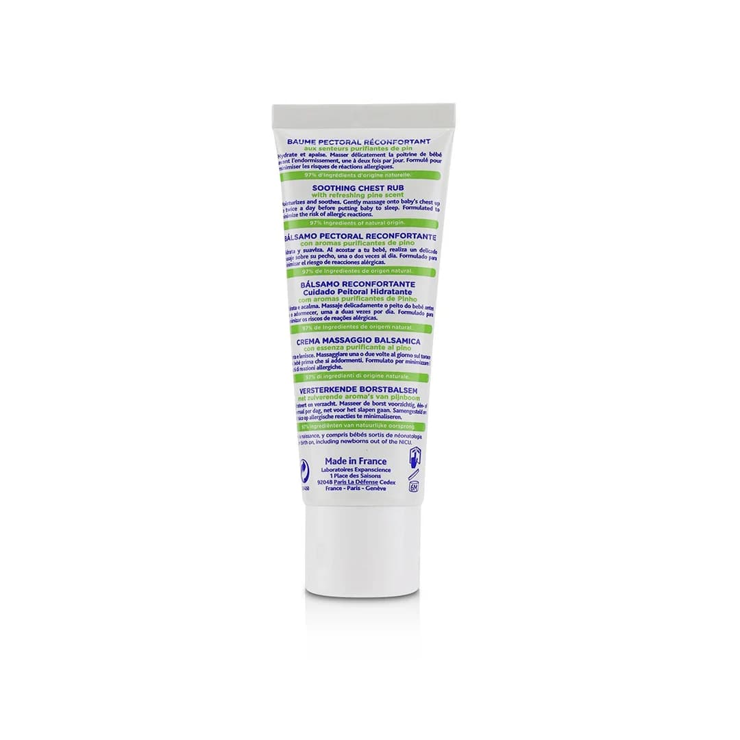 کرم تسکین دهنده موستلا CHEST RUB حجم 40 میلی لیتری — تصویر ۷