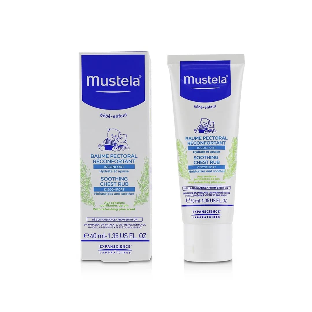 کرم تسکین دهنده موستلا CHEST RUB حجم 40 میلی لیتری — تصویر ۲