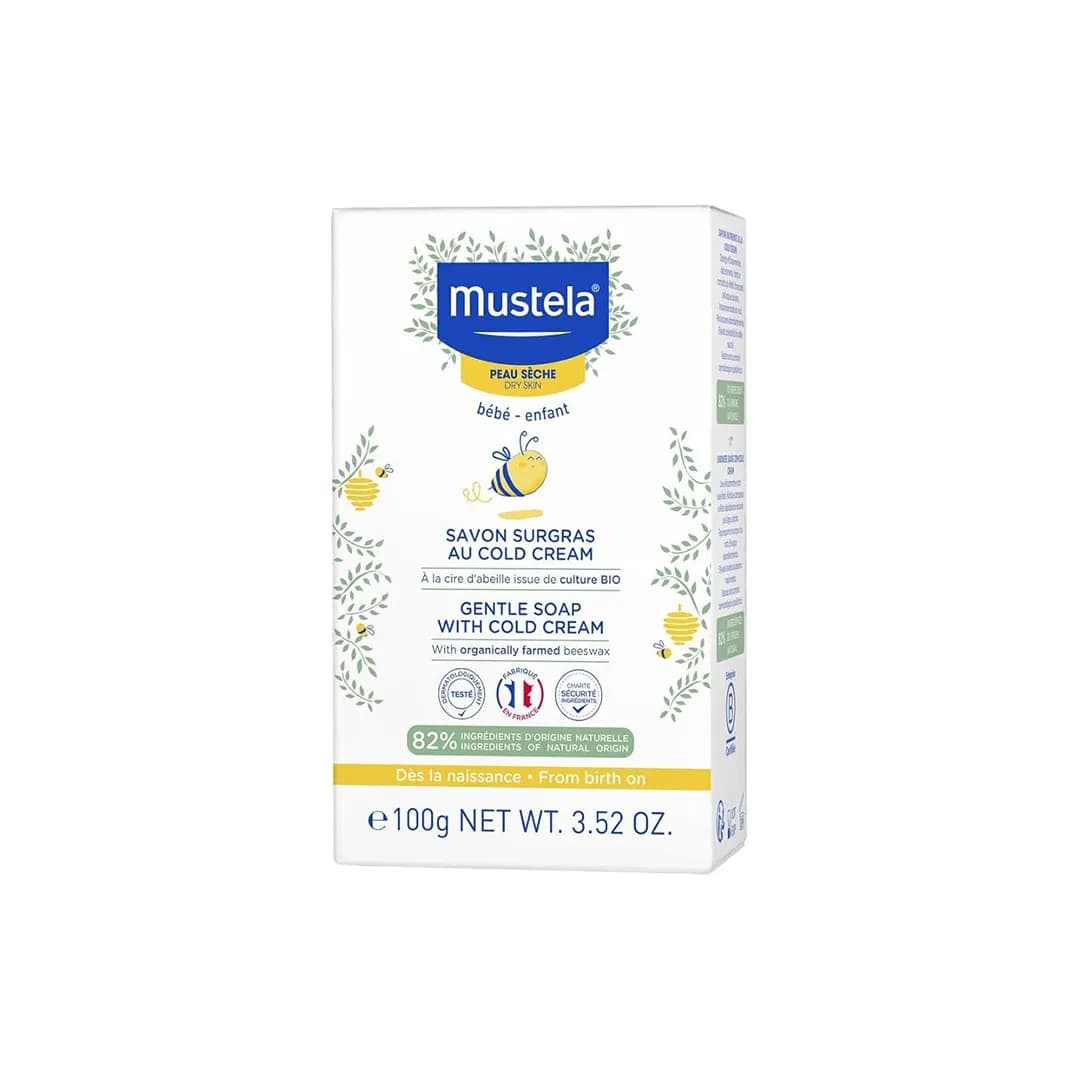 صابون موستلا COLD CREAM حجم 100 گرمی — تصویر ۲