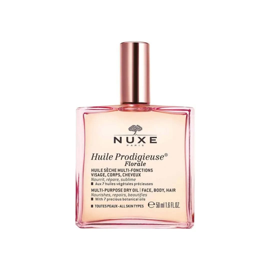 روغن مراقبتی چند منظوره پوست و صورت و مو نوکس Huile Prodigieuse Florale حجم 50 میلی لیتری — تصویر ۳