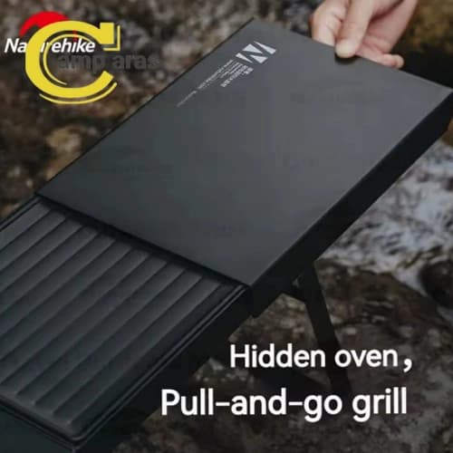 میز تاشو باربیکیو نیچرهایک مدل CNK2300013 زغالی — تصویر ۶