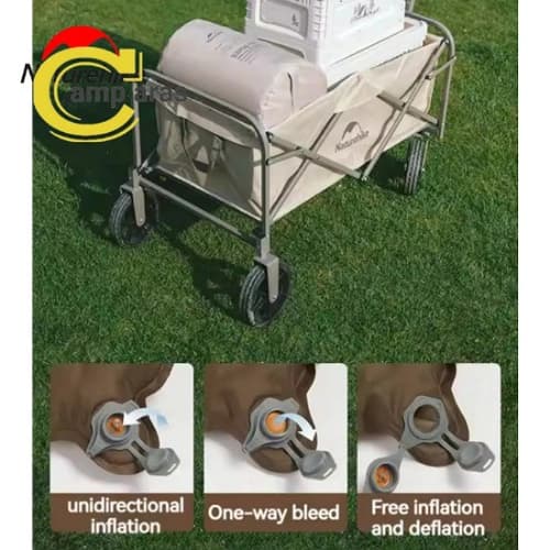 زیرانداز بادی دونفره نیچرهایک CNK2300WS012 خود بادشو — تصویر ۹