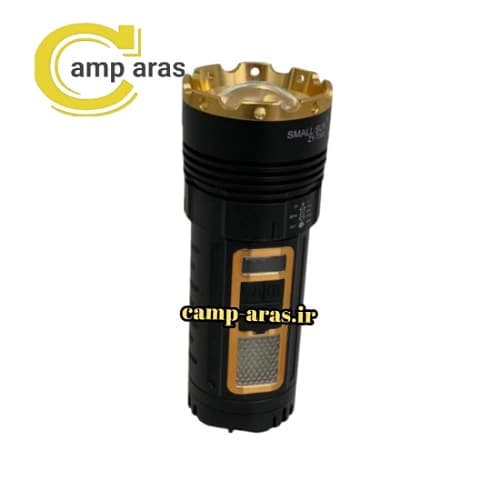 چراغ قوه اسمال سان مدل ZY-T302 شارژی زوم دار — تصویر ۶