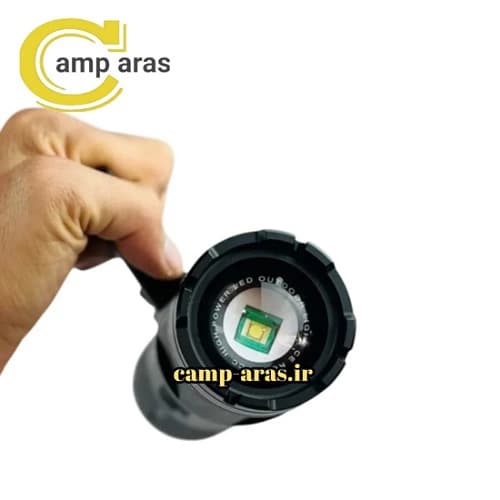 چراغ قوه اسمال سان مدل ZY-S2303 شارژی زوم دار — تصویر ۶