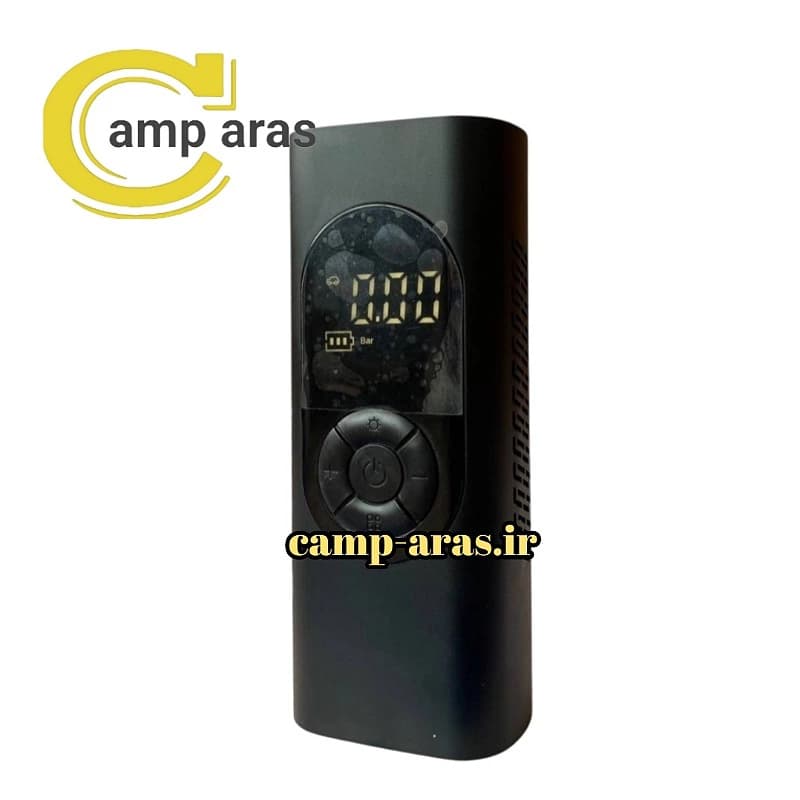 پمپ باد فندکی شارژی خودرو مدل lnkun ATJ-8266 سه کاره