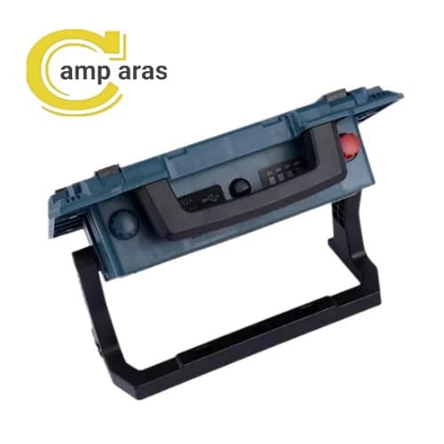 پروژکتور شارژی خورشیدی 200 وات مدل W8109-1 پاوربانکی — تصویر ۴