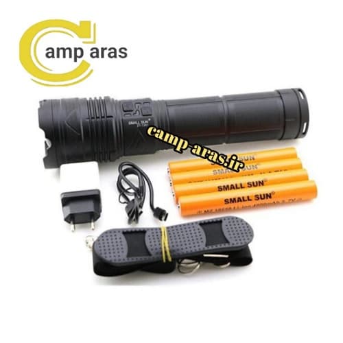 چراغ قوه پلیسی زوم دار اسمال سان مدل ZY-T261 برد 1000 متر — تصویر ۹
