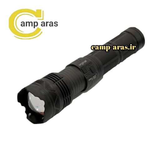 چراغ قوه پلیسی زوم دار اسمال سان مدل ZY-T261 برد 1000 متر — تصویر ۳