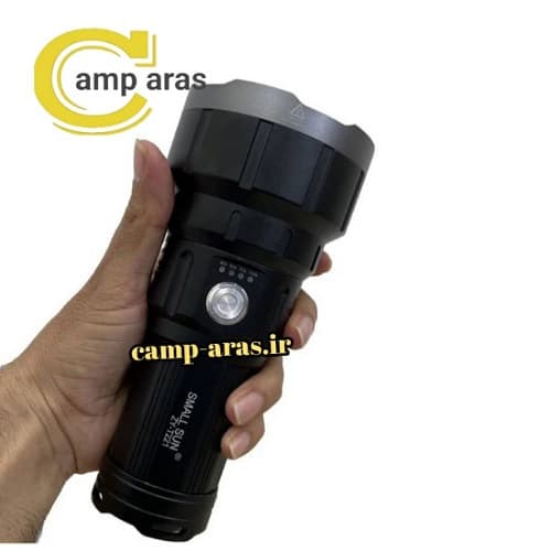 چراغ قوه شکاری شارژی اسمال سان مدل ZY-T221 اورجینال — تصویر ۸