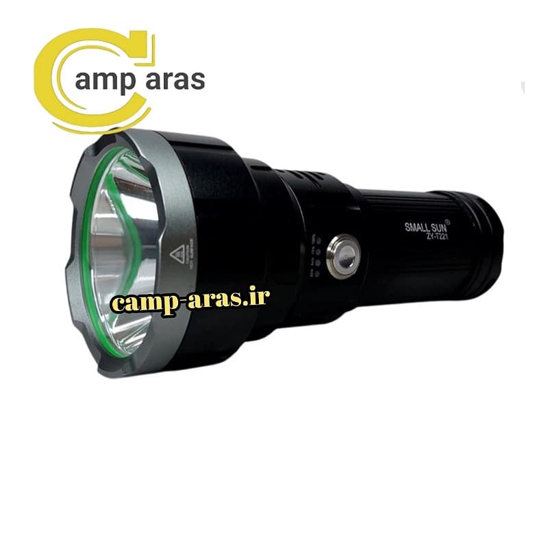 چراغ قوه شکاری شارژی اسمال سان مدل ZY-T221 اورجینال