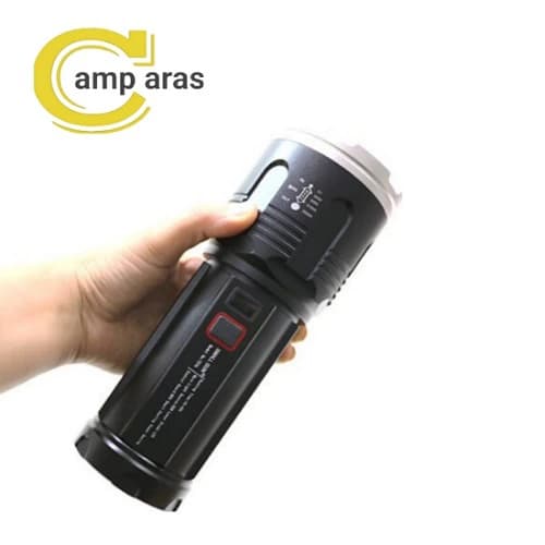 چراغ قوه نورافکن زوم دار اسمال سان کد ZY-T276 شارژی — تصویر ۷