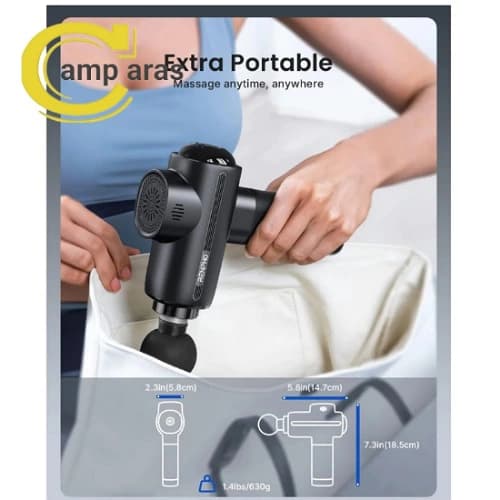 ماساژور تفنگی حرارتی رنفو RENPHO Active Thermal — تصویر ۶