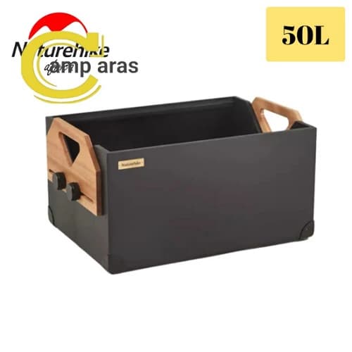 باکس تاشو چوبی 50 لیتر نیچرهایک کد NH21SNX07 چندکاره — تصویر ۱۱