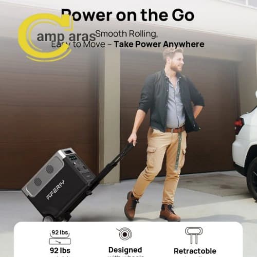 پاور استیشن پرقدرت 3600W وات افیری AFERIY P310 — تصویر ۵