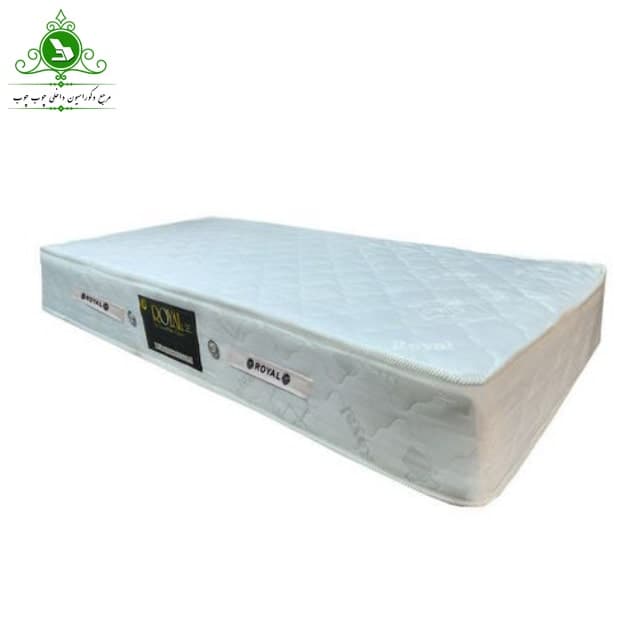 تشک طبی فنری یک نفره رویال مدل ساحل 6