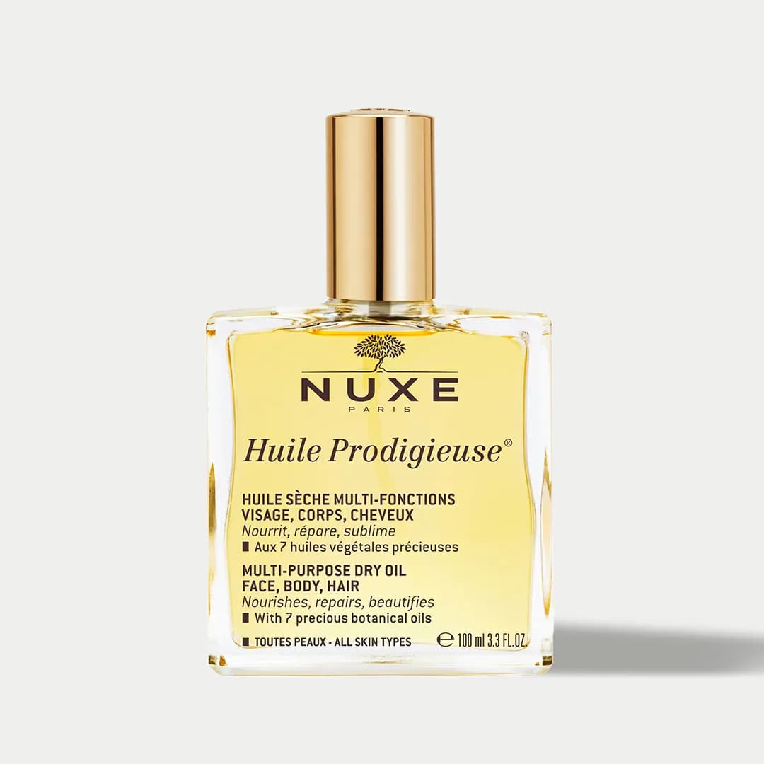 روغن مراقبتی چند منظوره پوست و صورت و مو نوکس Huile Prodigieuse حجم 100 میلی لیتری — تصویر ۹