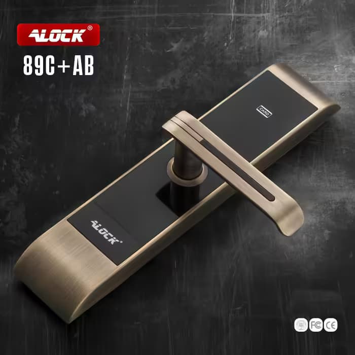 دستگیره کارتی هتلی ALOCK مدل (آنلاین) 89C+ AB — تصویر ۲
