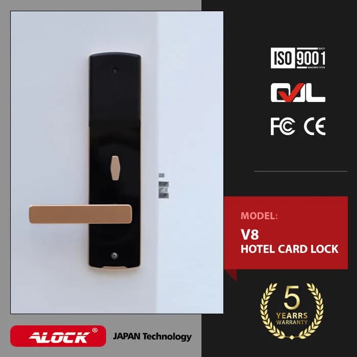 دستگیره کارتی هتلی ALOCK مدل V8 — تصویر ۸