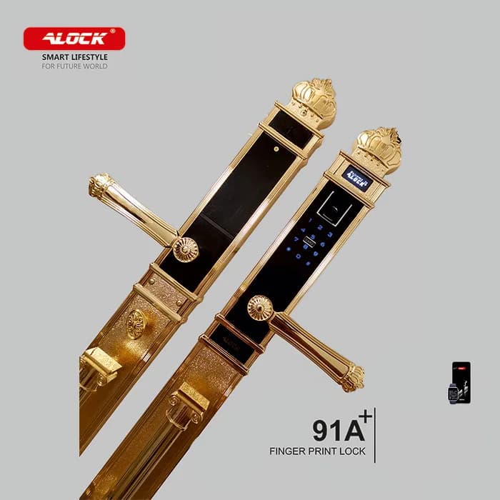 قفل اثر انگشتی دیجیتال ALOCK مدل +91A — تصویر ۴