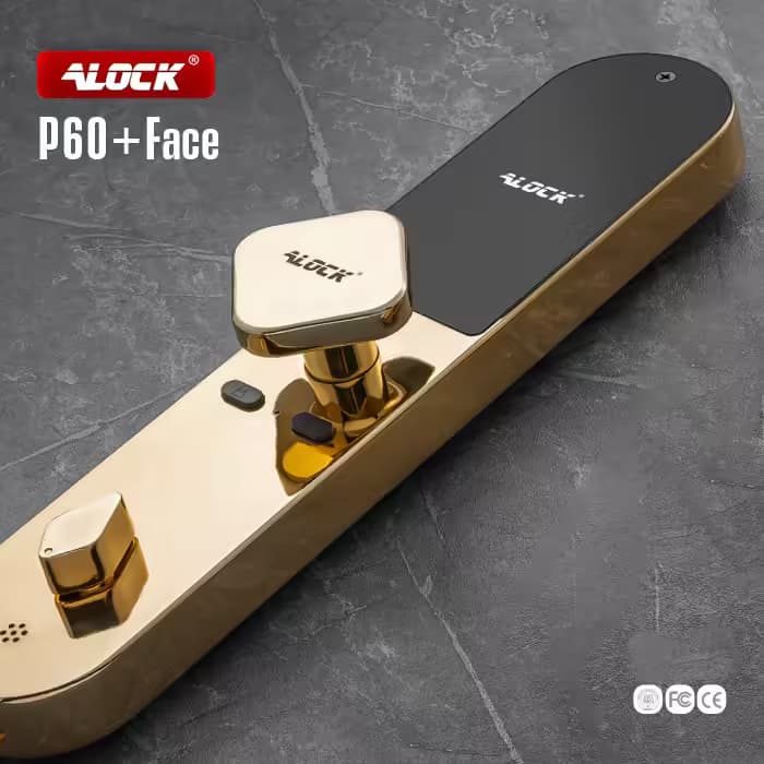 دستگیره تشخیص چهره و قفل اثر انگشتی دیجیتال ALOCK مدل P60+ Face B 2023 — تصویر ۱۰