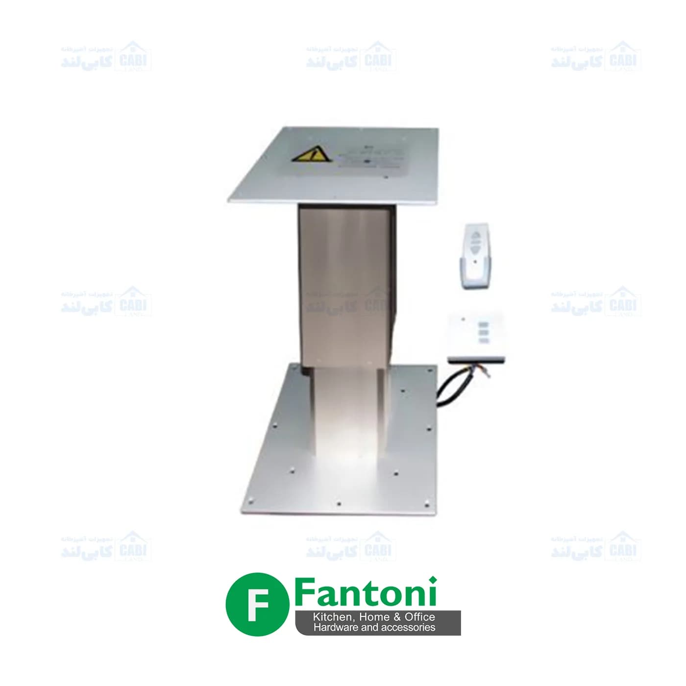 میز کار برقی تک پایه قابل تنظیم 310mm-660mm فانتونی T474