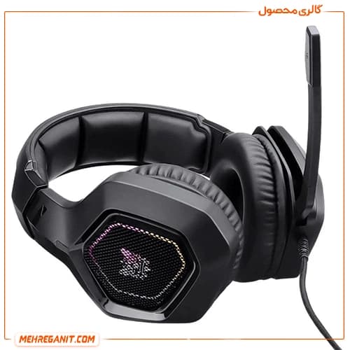 هدست گیمینگ اونیکوما مدل K10 7.1 مشکی — تصویر ۶