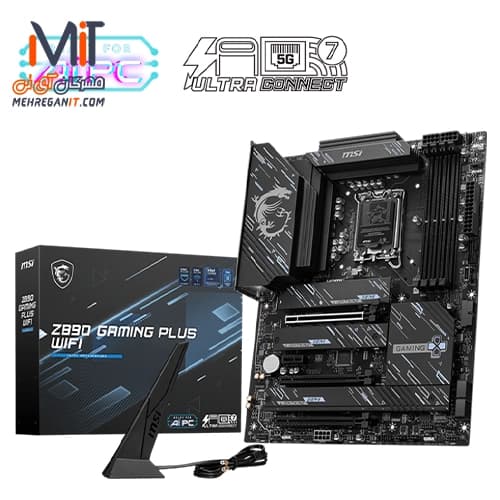 مادربرد ام اس آی مدل Z890 GAMING PLUS WIFI D5