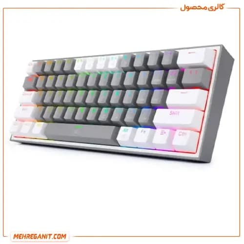 کیبورد گیمینگ ردراگون مدل FIZZ K617 GW RGB — تصویر ۴