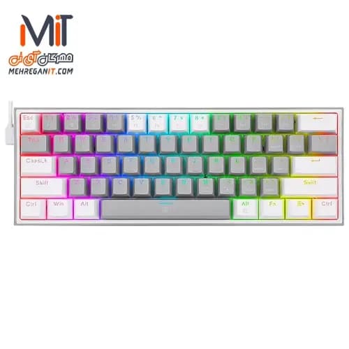 کیبورد گیمینگ ردراگون مدل FIZZ K617 GW RGB — تصویر ۲