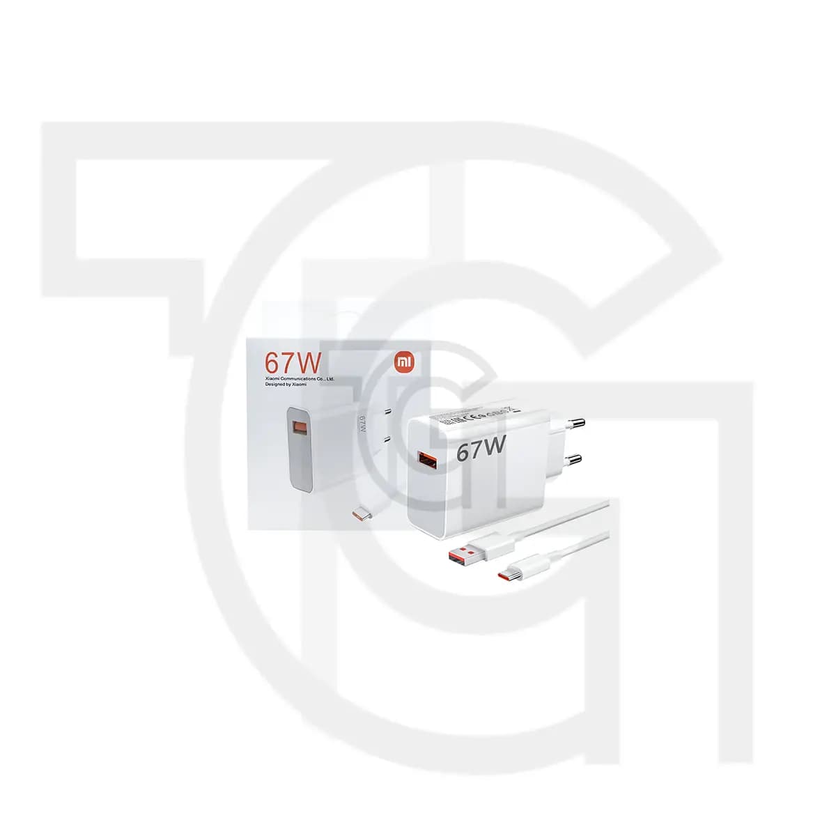 آداپتور کلگی,شارژر,کابل فست شیائومی Charger Adapter Cable Fast Xiaomi 2306EPN60G — تصویر ۴